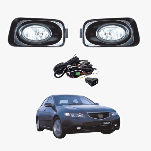 Oem Style Complete Fog Light Kit Fits Honda Accord Euro Cl