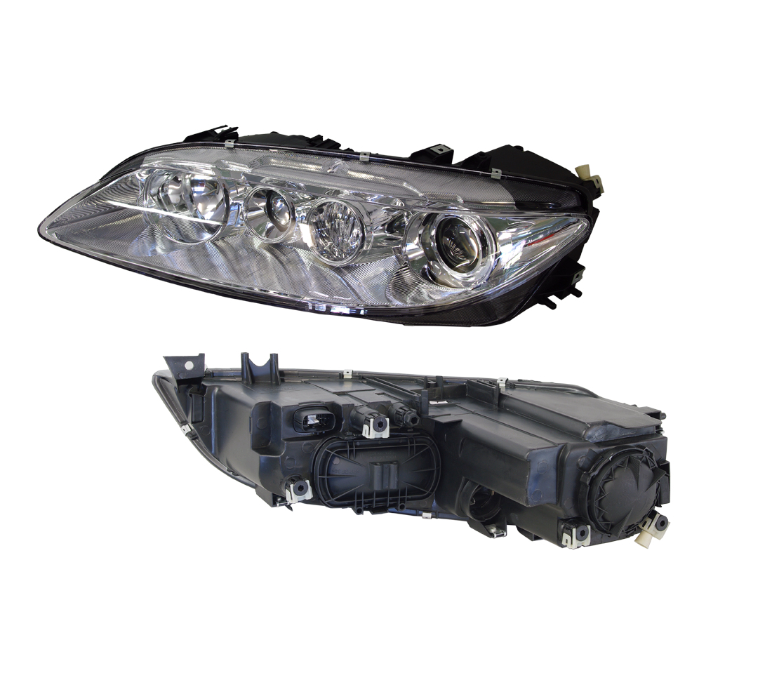 Headlight Left for Mazda 6 GG 08/2002-07/2005 - Aftermarket