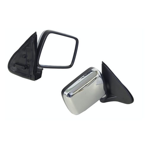 Door mirror for Holden Rodeo TF 01/1997-02/2003 Manual Chrome-RIGHT