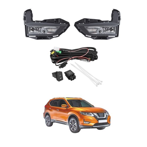 OEM Style Fog Light Kit fits Nissan X-Trail 2017-ON