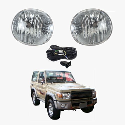 Oem Style Fog Light Kit Fits Toyota Landcruiser Vjd Series On